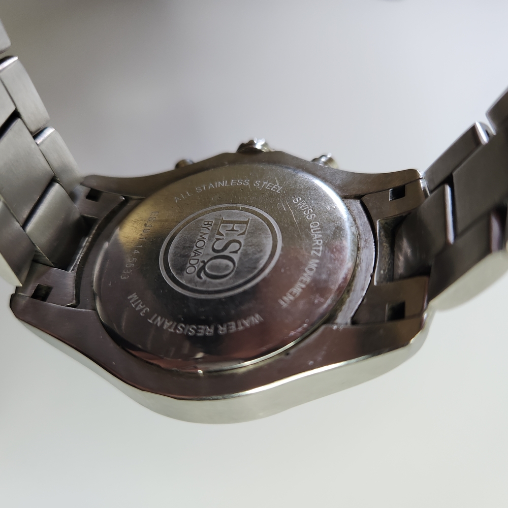 ESQ MOVADO Watch Stainless Steel Chronograph Watch - Picture 9 of 15
